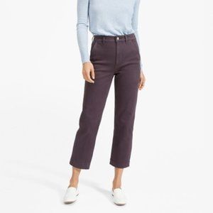 Everlane Straight Leg Crop – Shadow – 0 Regular